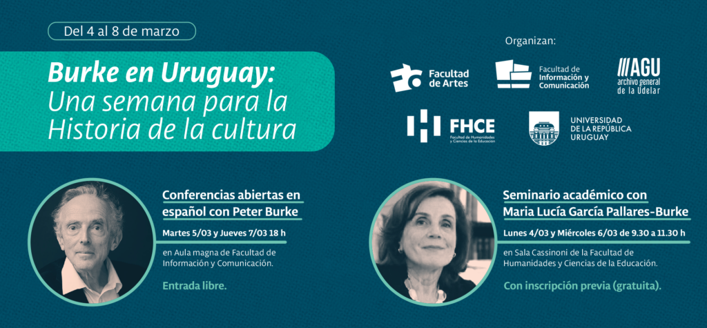 Conferencia Abierta - Peter Burke en Uruguay